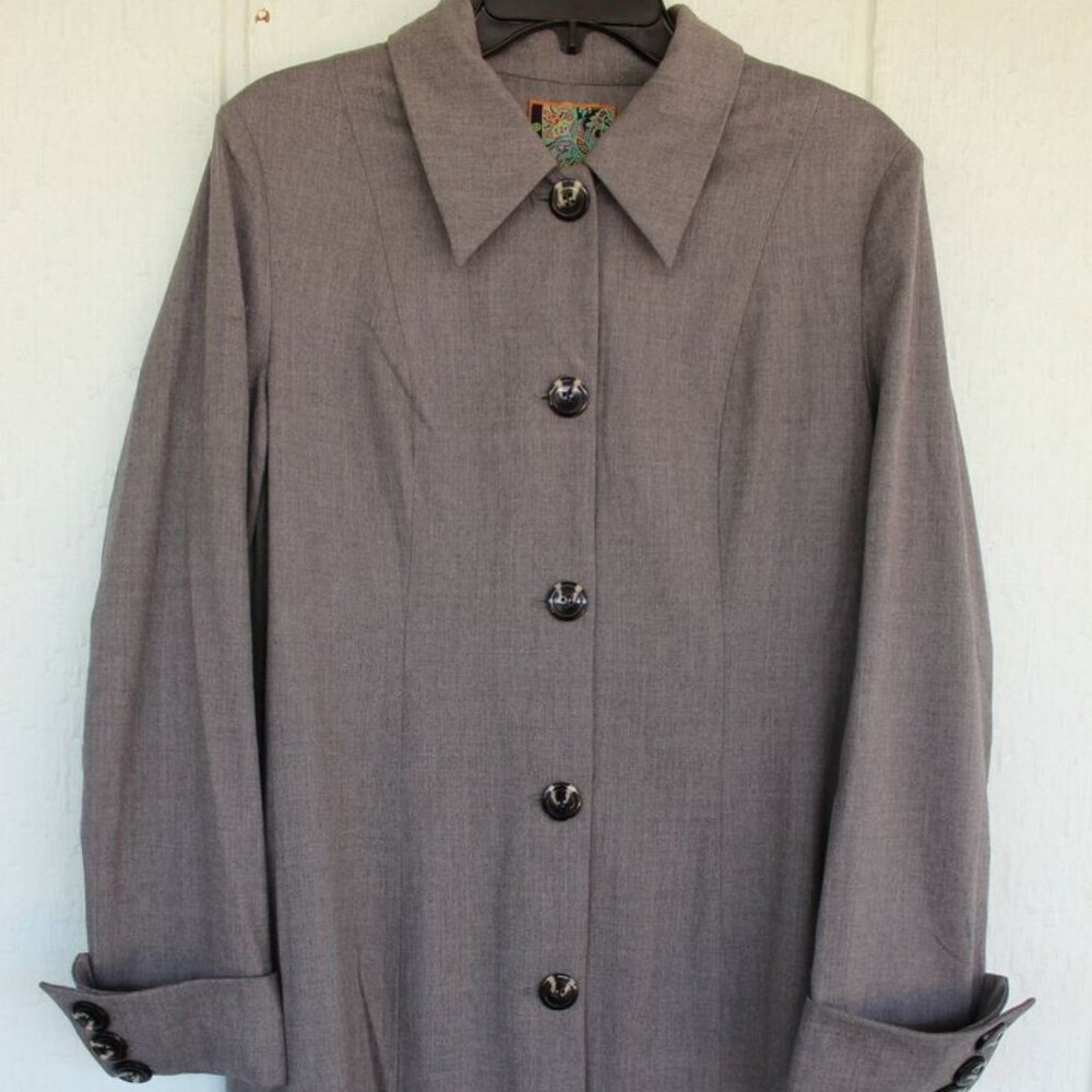 NWT 2H threads (Two Old Hippies) Long fit Blazer Sz L